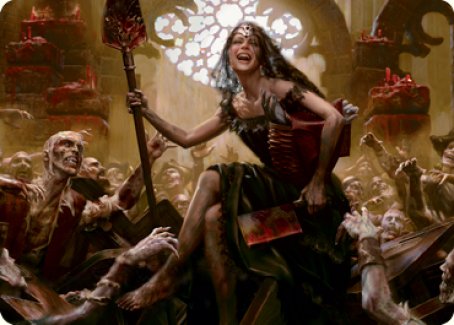 Gisa, Glorious Resurrector Art Card [Innistrad: Midnight Hunt Art Series] | Rook's Games and More