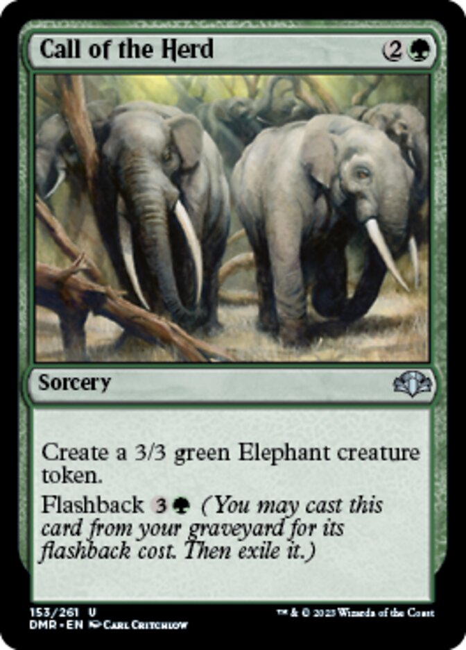 Call of the Herd [Dominaria Remastered] | Rook's Games and More