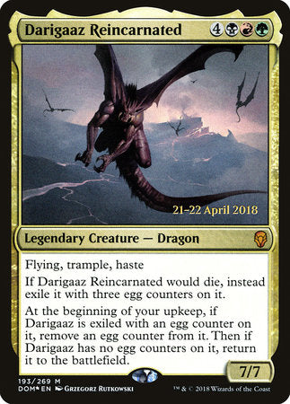 Darigaaz Reincarnated [Dominaria Promos] | Rook's Games and More