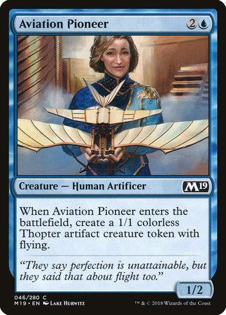 Aviation Pioneer [Core Set 2019] | Rook's Games and More