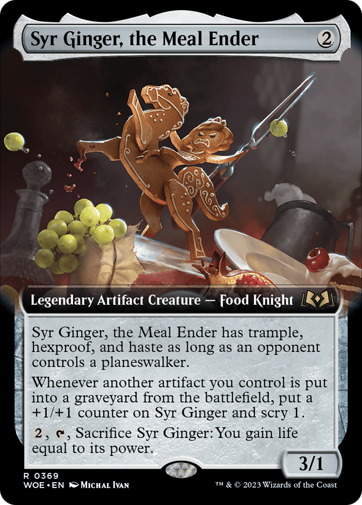 Syr Ginger, the Meal Ender (Extended Art) [Wilds of Eldraine] | Rook's Games and More