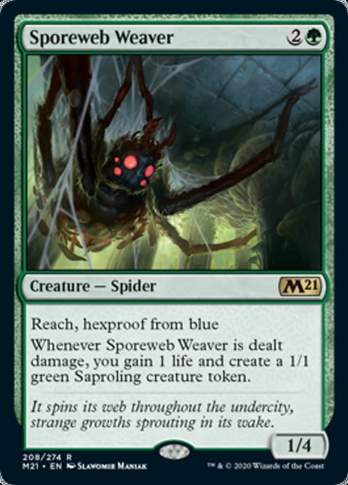 Sporeweb Weaver [Core Set 2021] | Rook's Games and More