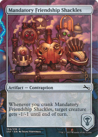 Mandatory Friendship Shackles [Unstable] | Rook's Games and More
