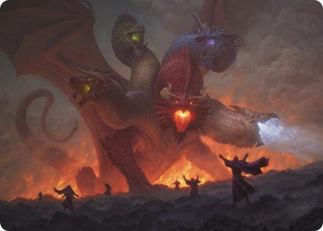 Tiamat Art Card [Dungeons & Dragons: Adventures in the Forgotten Realms Art Series] | Rook's Games and More