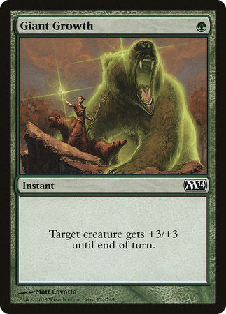 Giant Growth [Magic 2014] | Rook's Games and More