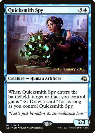 Quicksmith Spy [Aether Revolt Promos] | Rook's Games and More