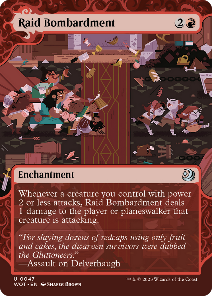 Raid Bombardment [Wilds of Eldraine: Enchanting Tales] | Rook's Games and More