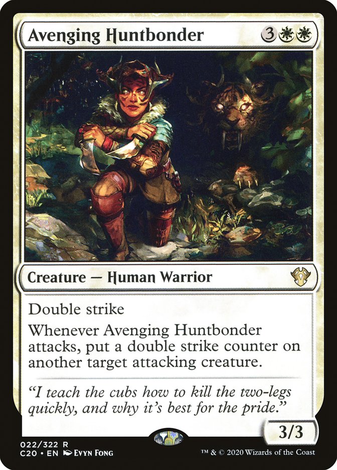 Avenging Huntbonder [Commander 2020] | Rook's Games and More