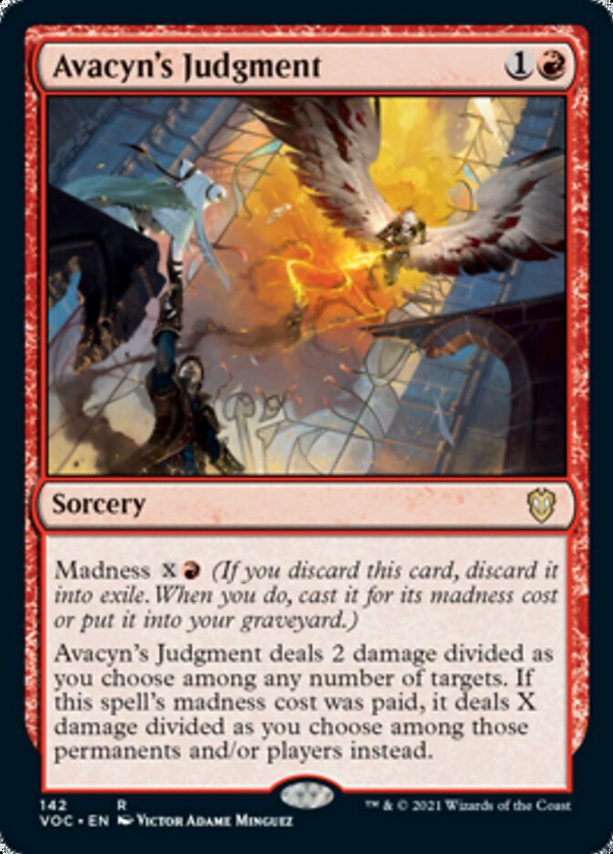 Avacyn's Judgment [Innistrad: Crimson Vow Commander] | Rook's Games and More