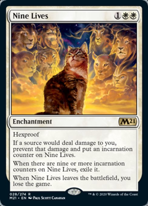 Nine Lives [Core Set 2021] | Rook's Games and More