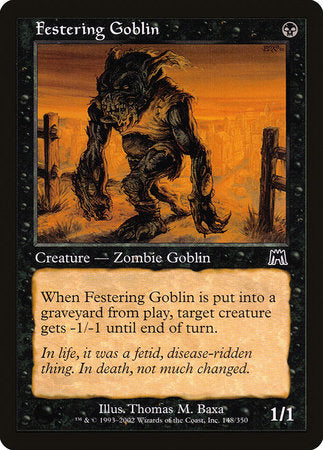 Festering Goblin [Onslaught] | Rook's Games and More