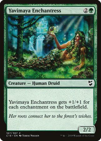 Yavimaya Enchantress [Commander 2018] | Rook's Games and More