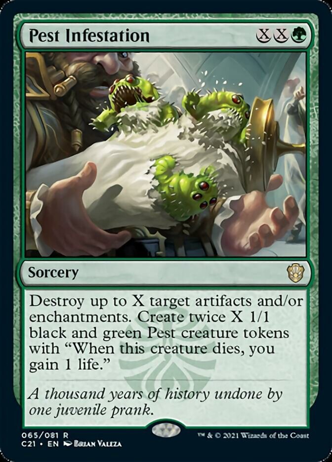 Pest Infestation [Commander 2021] | Rook's Games and More