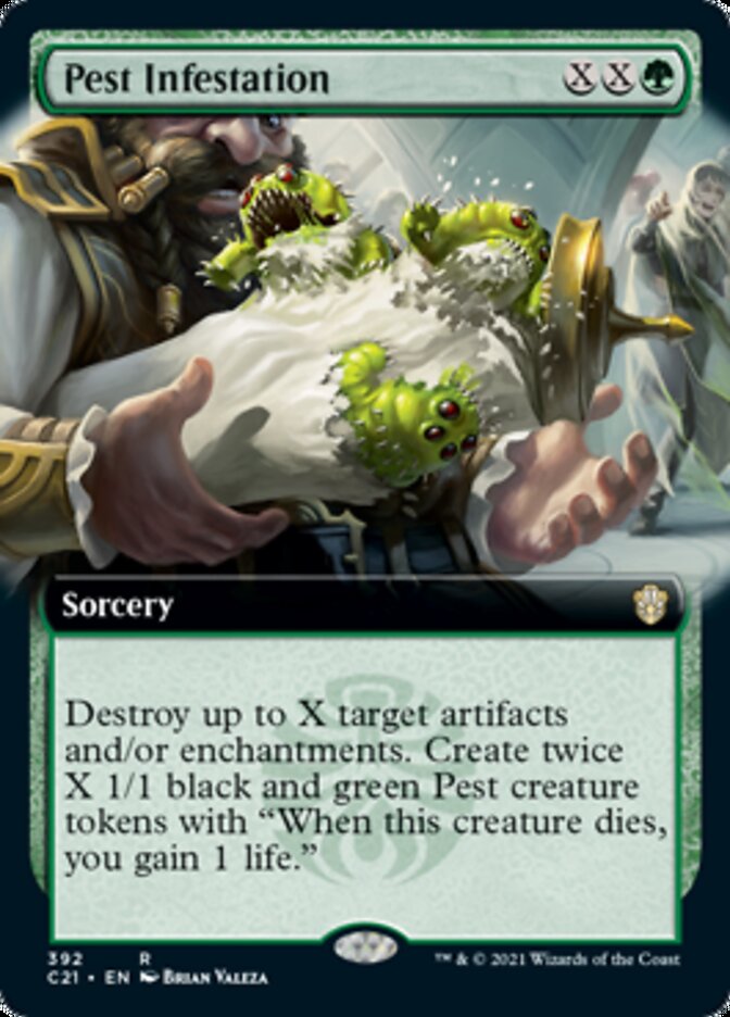 Pest Infestation (Extended) [Commander 2021] | Rook's Games and More
