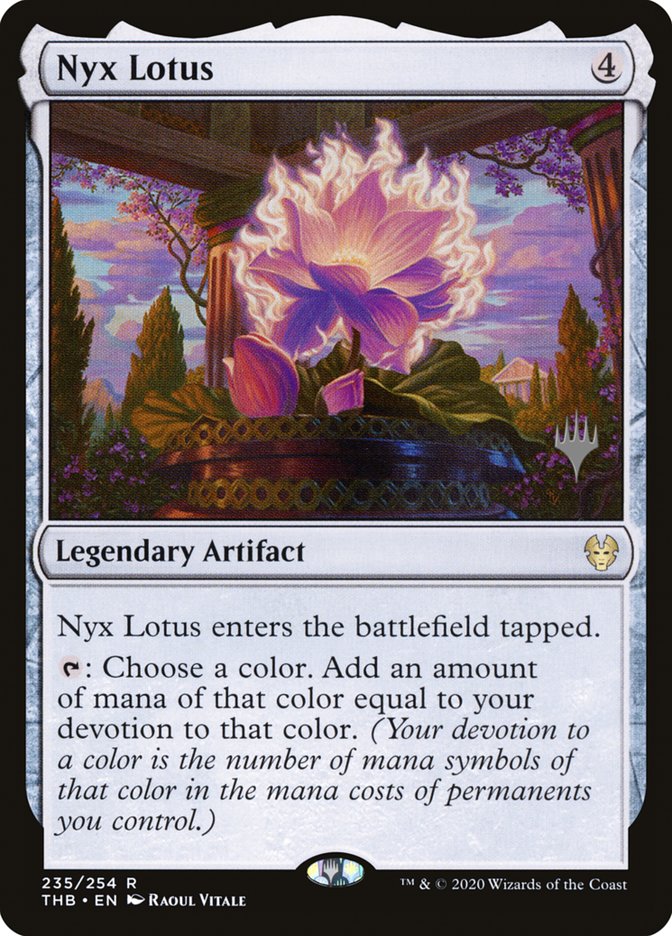 Nyx Lotus (Promo Pack) [Theros Beyond Death Promos] | Rook's Games and More