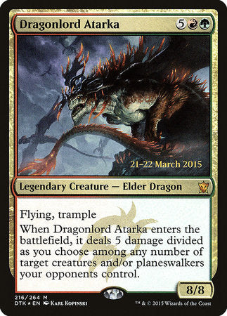 Dragonlord Atarka [Dragons of Tarkir Promos] | Rook's Games and More