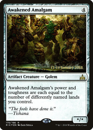 Awakened Amalgam [Rivals of Ixalan Promos] | Rook's Games and More