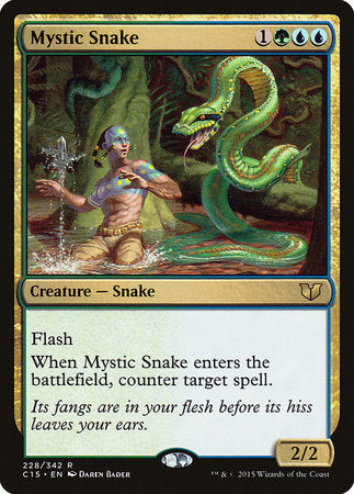 Mystic Snake [Commander 2015] | Rook's Games and More