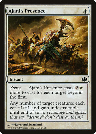 Ajani's Presence [Journey into Nyx] | Rook's Games and More
