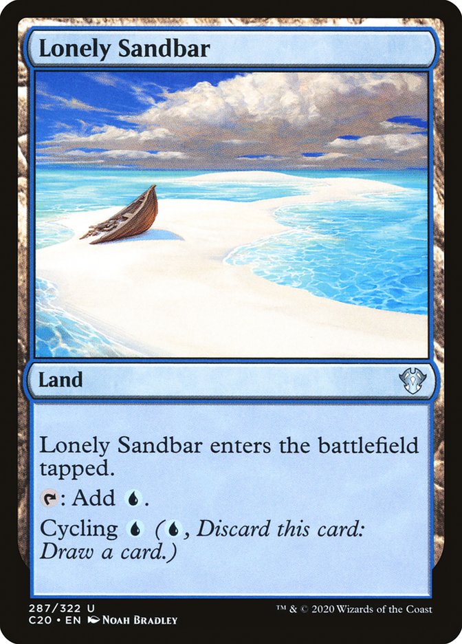Lonely Sandbar [Commander 2020] | Rook's Games and More