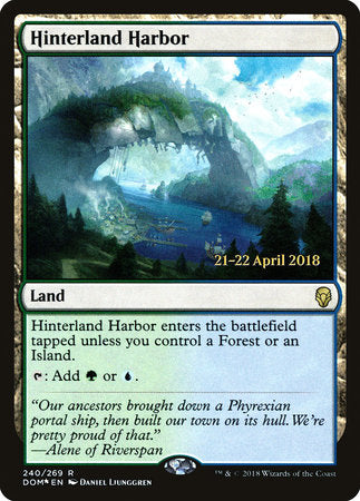 Hinterland Harbor [Dominaria Promos] | Rook's Games and More