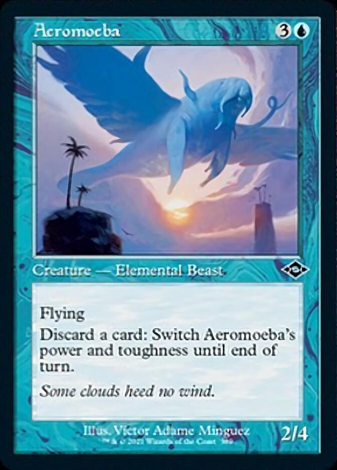 Aeromoeba (Retro Foil Etched) [Modern Horizons 2] | Rook's Games and More