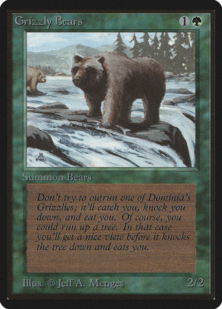 Grizzly Bears [Limited Edition Beta] | Rook's Games and More