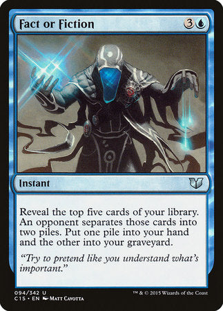 Fact or Fiction [Commander 2015] | Rook's Games and More