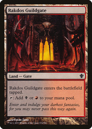 Rakdos Guildgate [Commander 2013] | Rook's Games and More