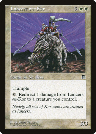 Lancers en-Kor [Stronghold] | Rook's Games and More