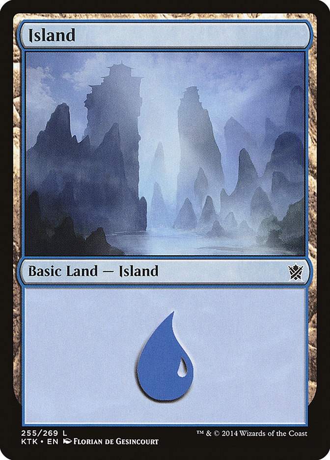 Island (255) [Khans of Tarkir] | Rook's Games and More
