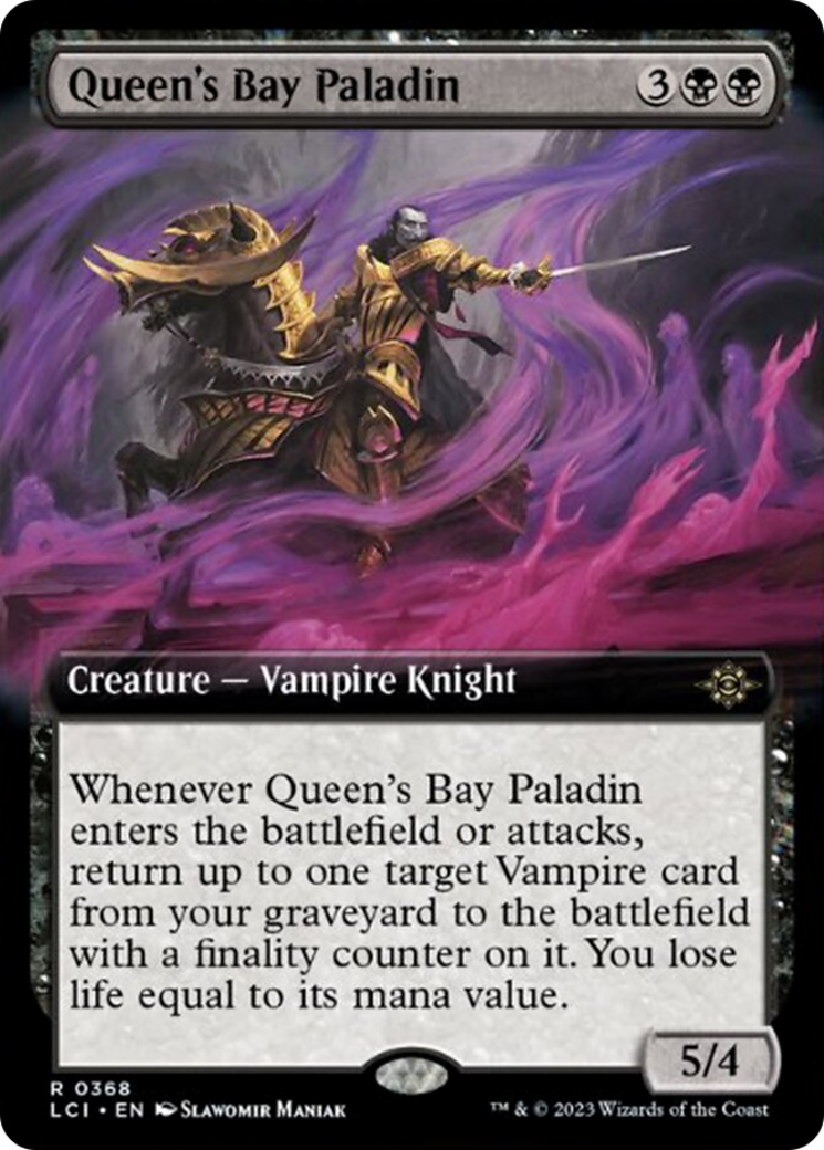 Queen's Bay Paladin (Extended Art) [The Lost Caverns of Ixalan] | Rook's Games and More