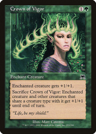 Crown of Vigor [Onslaught] | Rook's Games and More