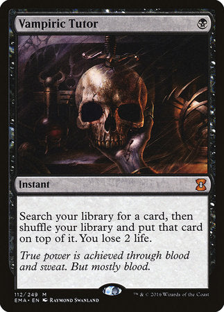 Vampiric Tutor [Eternal Masters] | Rook's Games and More