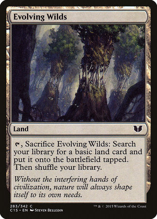 Evolving Wilds [Commander 2015] | Rook's Games and More