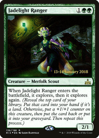Jadelight Ranger [Rivals of Ixalan Promos] | Rook's Games and More