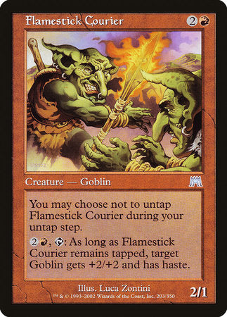 Flamestick Courier [Onslaught] | Rook's Games and More