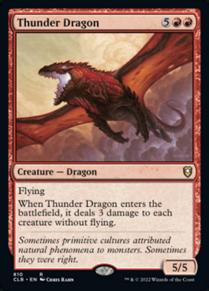 Thunder Dragon [Commander Legends: Battle for Baldur's Gate] | Rook's Games and More