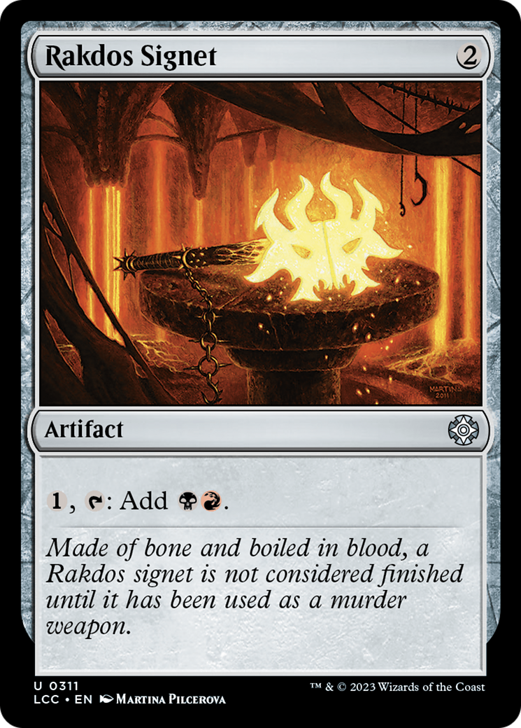 Rakdos Signet [The Lost Caverns of Ixalan Commander] | Rook's Games and More