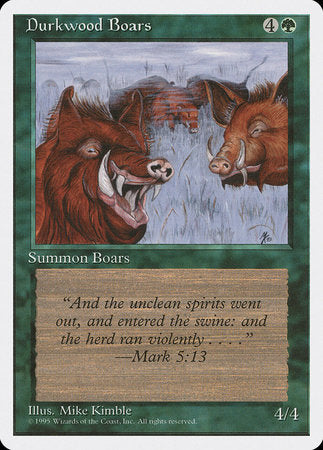 Durkwood Boars [Fourth Edition] | Rook's Games and More