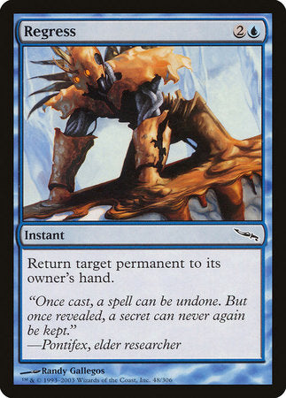 Regress [Mirrodin] | Rook's Games and More