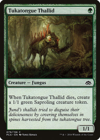 Tukatongue Thallid [Planechase Anthology] | Rook's Games and More