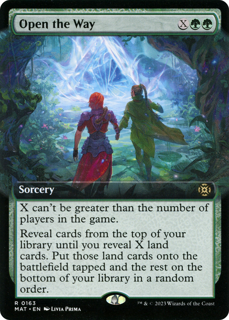 Open the Way (Extended Art) [March of the Machine: The Aftermath] | Rook's Games and More