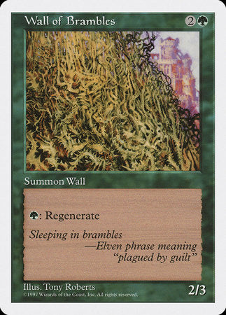 Wall of Brambles [Fifth Edition] | Rook's Games and More