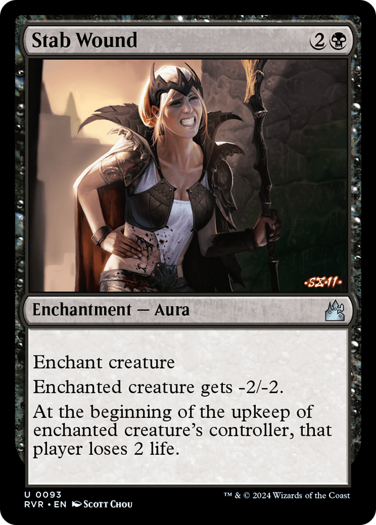 Stab Wound [Ravnica Remastered] | Rook's Games and More