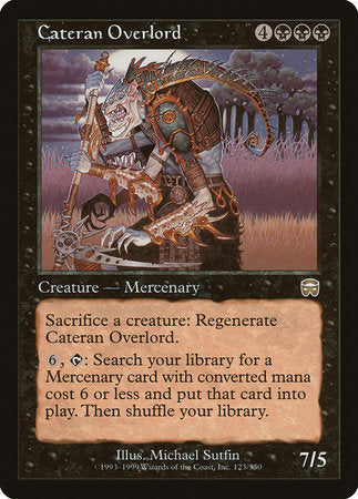 Cateran Overlord [Mercadian Masques] | Rook's Games and More
