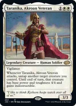 Taranika, Akroan Veteran [Jumpstart 2022] | Rook's Games and More