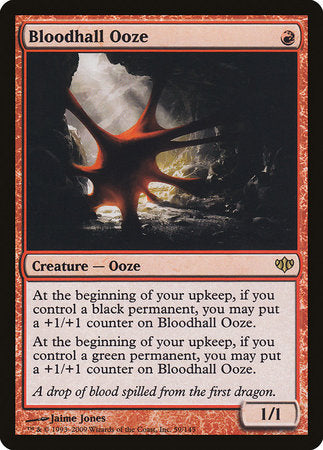 Bloodhall Ooze [Conflux] | Rook's Games and More