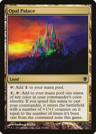 Opal Palace [Commander 2013] | Rook's Games and More