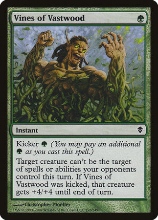 Vines of Vastwood [Zendikar] | Rook's Games and More